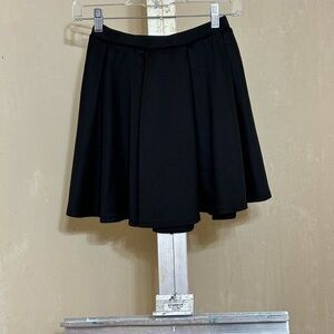 Black Women's Pull -On Skater Skirt